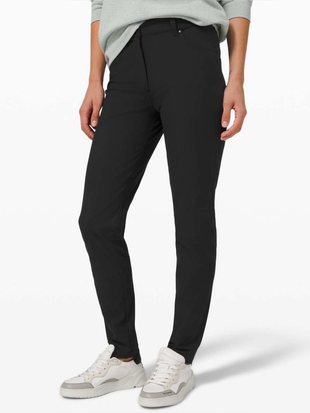 Lululemon City Sleek 5 Pocket High-Rise Full Length 30” Pant Black Size 8 NWOT